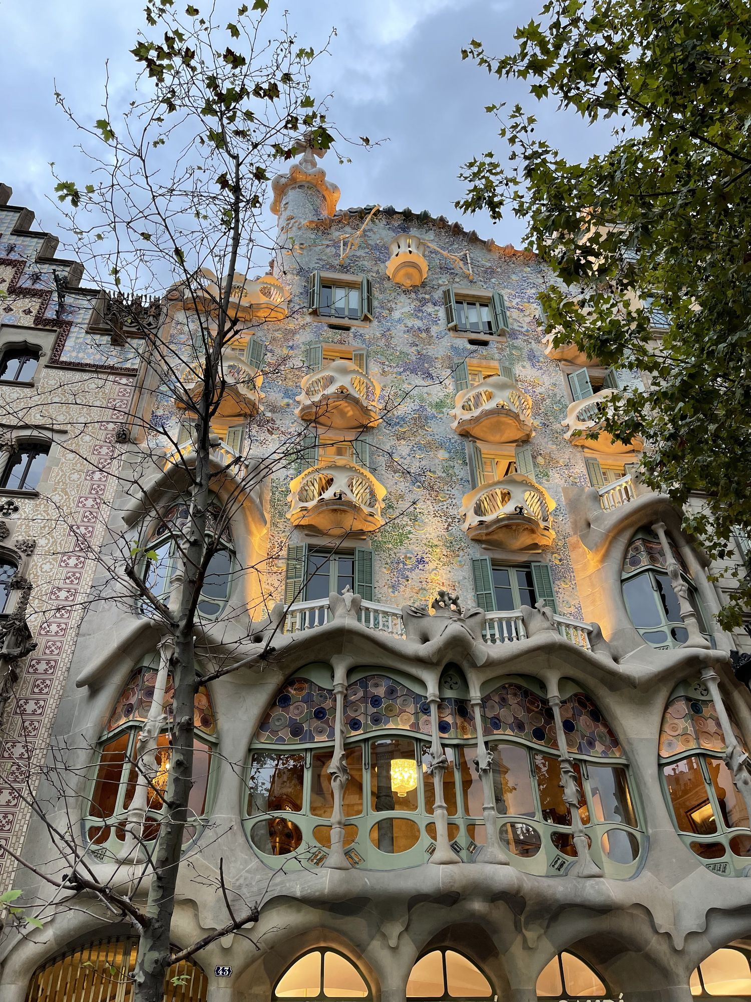 Madrid city streets and architectural details